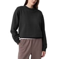 thumbnail image 1 of Womens Essentials Heavyweight Sweatshirt Loose Fit Crewneck, 1 of 6