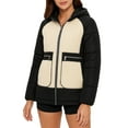thumbnail image 1 of Womens Premium Lightweight Winter Puffer Jacket Insulated Black Snow Jacket-S, 1 of 9