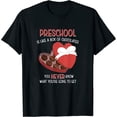 thumbnail image 1 of Womens Preschool School Teacher T Shirt Valentine S Day Gift Kids T-Shirt White Large, 1 of 5