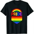 thumbnail image 1 of Womens Pride Pocket Lgbt T-Shirt Black Small, 1 of 5