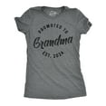 thumbnail image 1 of Womens Promoted to Grandma Est 2024 T shirt Best Gift Funny Novelty Graphic Tee Womens Graphic Tees, 1 of 9