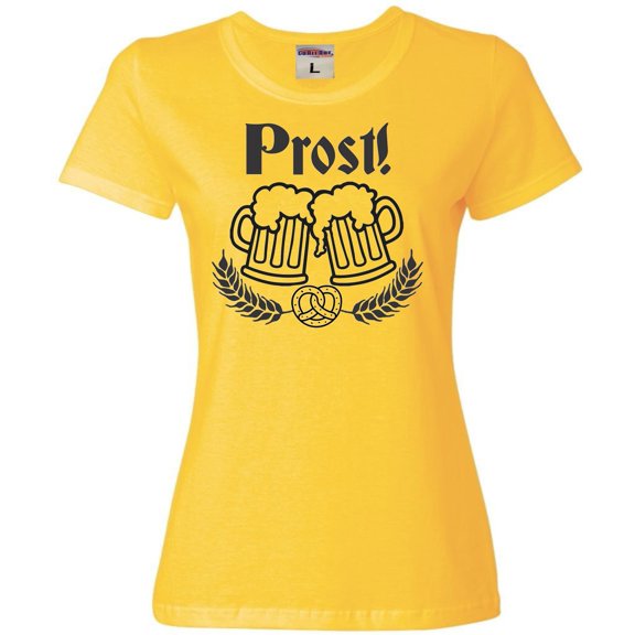 Womens Prost! Oktoberfest German Cheers T-Shirt