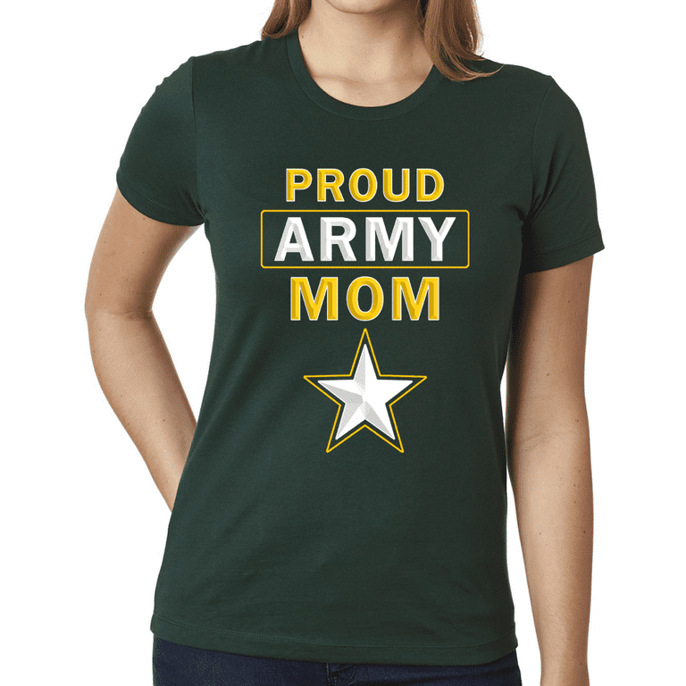 Army mom t shirt clearance