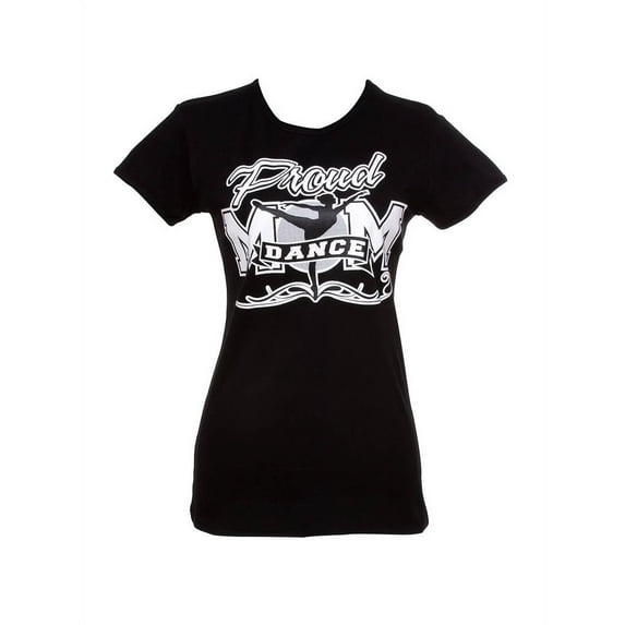 Womens Proud Sports Mom T-Shirt - Proud Dance Mom - Medium