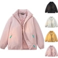 thumbnail image 1 of Womens Puffer Jacket Stand Collar Casual Lightweight Winter Warm Outerwear with Elastic Hem & Cuffs Zipper Pockets, 1 of 6