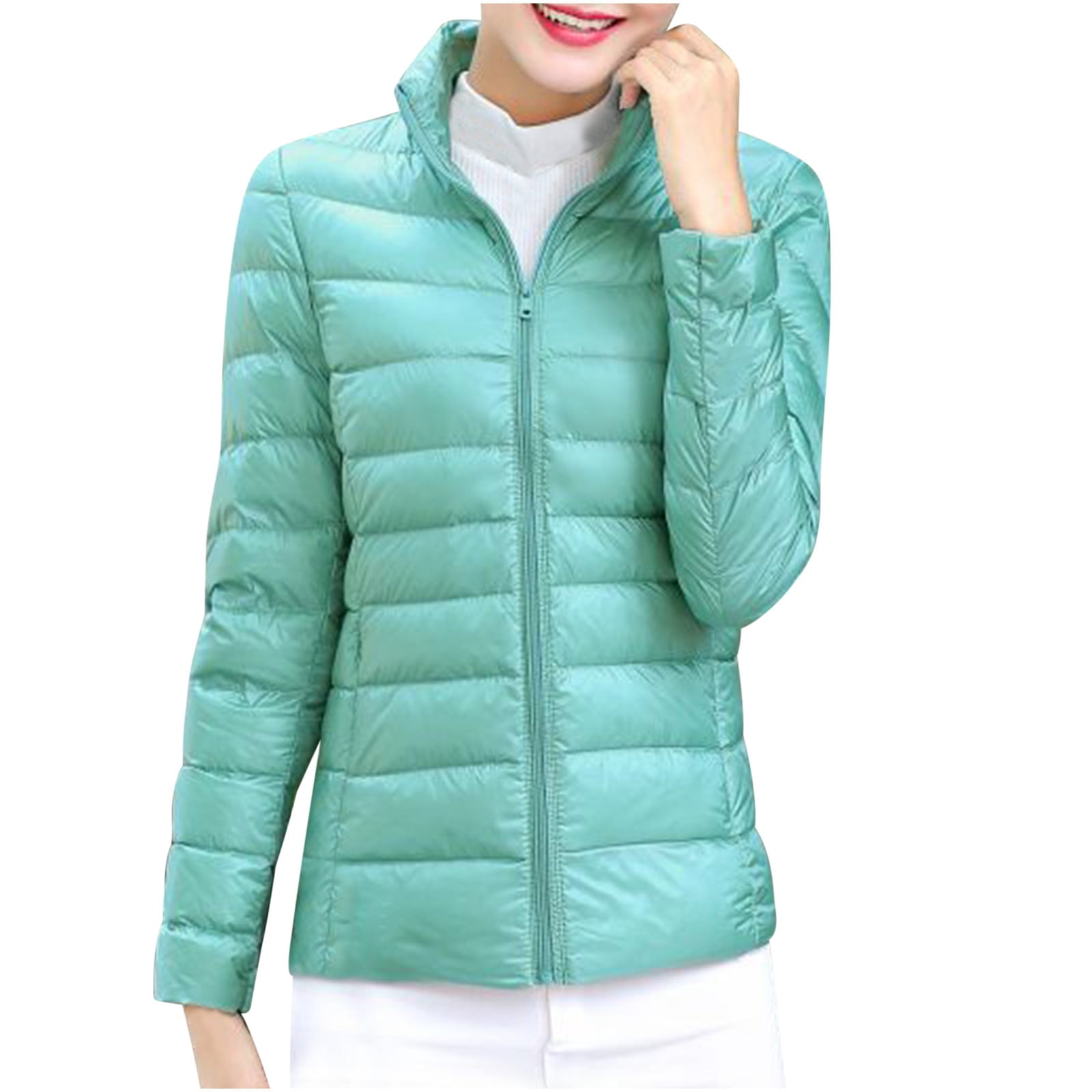 Packable Down Puffer Jacket - Green