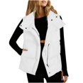 thumbnail image 1 of Womens Puffer Vest Lightweight Stand Collar Zip Up Quilted Jacket Winter Warm Padded Outerwear Coat with Pockets, 1 of 7