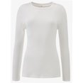thumbnail image 1 of Womens Pullover Long Sleeve Crewneck Shirts Ribbed Knit Slim Fitted Casual Jumper Tops, 1 of 5