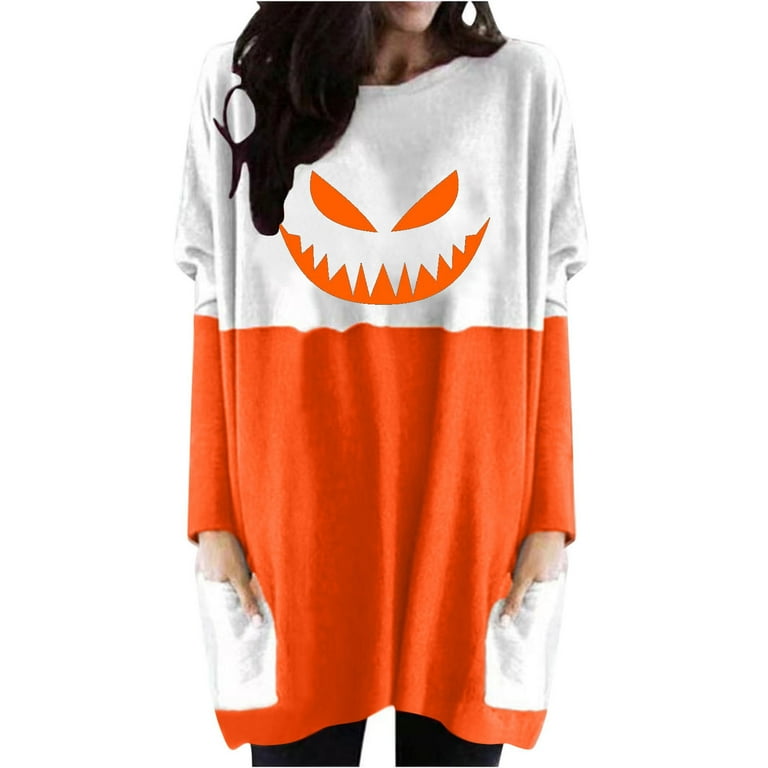 Halloween oversized t shirt dress sales