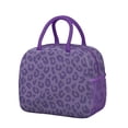 thumbnail image 1 of Womens Purple Leopard Print Lunch Box for Work,Insulated Lunch Bag for Women,Loncheras Para Mujer,Leakproof Adult Lunch Bag for Work,Beach,Travel,Picnic,Camping, 1 of 7