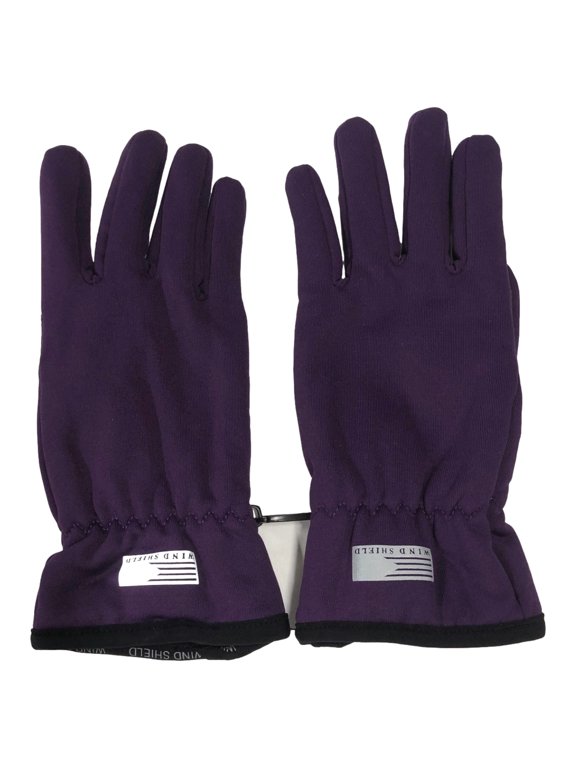 Womens Purple Performance Fleece Insulated Winter Gloves X-Large