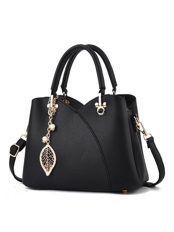 Womens Purses and Handbags Shoulder Bag Ladies Designer Satchel (Khaki)