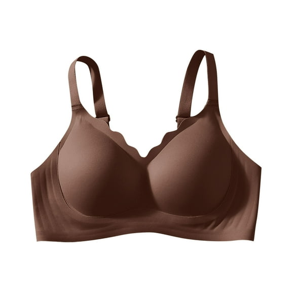 Womens Push Up Everyday Bras, Minimizer Bras for Women Full Coverage Underwire Bras Plus Size Lifting Lace Bra for Heavy Breast S-3XL