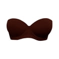 thumbnail image 1 of Womens Push Up Bra Removable Strap Soft Cup Shaped Strapless Bra for Women XL, 1 of 5