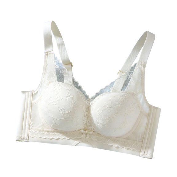 Womens Push Up Bras Lace Splice No Underwire Seamed Bralettes for Women Comfortable Everyday Underwear Tshirt Bra