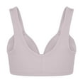 thumbnail image 1 of Womens Push Up Everyday Bras Comfortable Wireless Bralettes V Neck Seamless Bra Smooth Brassiere Wire Free Basic Bras Gray XL, 1 of 7
