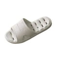 thumbnail image 1 of Womens Quick-Dry Non-Slip EVA Shower Slides for Pool Bathroom, Cushioned Comfort, Beige,Size 38, 1 of 6