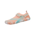 thumbnail image 1 of Womens Quick Dry Water Shoes Barefoot Non-Slip Adjustable Strap Aqua Shoes for Beach Pool Beige,Size 9, 1 of 9