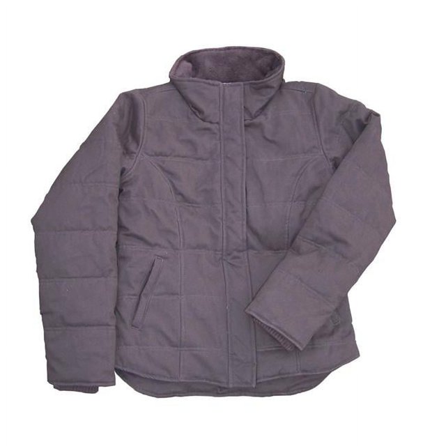 Womens Quilted Jacket, Brown 2XL