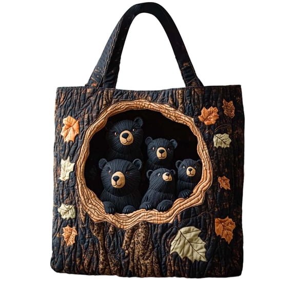 Womens Quilted Tote Bag Lightweight Flower Print Travel Purse Handbag Reusable Shoulder Top Handle Satchel for Gym