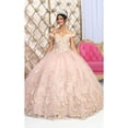 thumbnail image 1 of Womens Rose Gold Quinceanera Dresses Ball Gown Juniors Sweet 16 Prom Birthday Dress Off Shoulder Evening Princess Puffy Dresses for Plus Size Women, 1 of 5