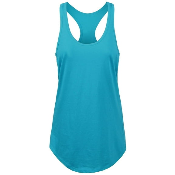 Womens RACERBACK TANK TOP Soft Casual Sleeveless Tank Top