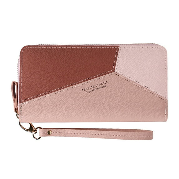Womens RFID Blocking Zip Around Wallets Large Cell Phone Holder Clutch Travel Purse Wristlet