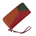 thumbnail image 1 of Womens RFID Blocking Zip Around Wallets Large Cell Phone Holder Clutch Travel Purse Wristlet, 1 of 5