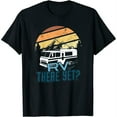 thumbnail image 1 of Womens RV There Yet? Funny Are We There Yet Camper Novelty T-Shirt Black 2XL, 1 of 5