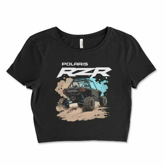 Womens RZR Off Road Crop Top Official Polaris Gear