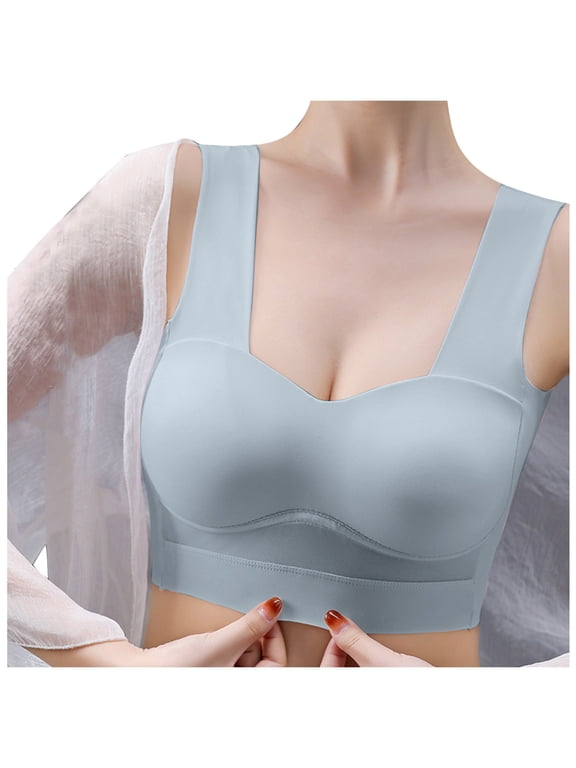 Womens Racerback Bras Pullover Bra Feature V-Neck Padded Bra Style W-434 Green L