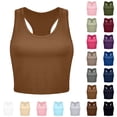 thumbnail image 1 of Womens Racerback Tank Tops Sleeveless Tank Tops for Women Open Back T-Shirt Workout Sports Shirts Stretch Gym Clothes, 1 of 6