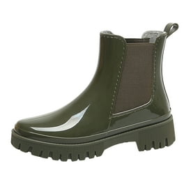 ◆OTZ SHOES◆ Beadle platform rain boots short FLOTES2W23 Womens Rain Boots, Waterproof Platform Rubber Rainboots