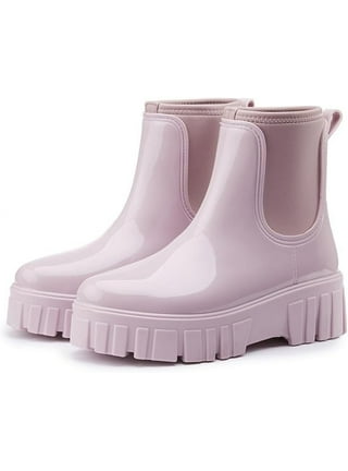 Rubber Ankle Boots