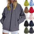 thumbnail image 1 of Womens Rain Jacket Waterproof Outdoor Hiking Raincoat Women Lined Rain Jacket Lightweight Hooded Jackets Trench Coats Rain Coats for Women, 1 of 10