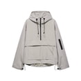 thumbnail image 1 of Womens Rain Jacket With Hood Waterproof Lightweight Packable Pullover Half Zip Rain Coat For Hiking Golf With Pocket, 1 of 3