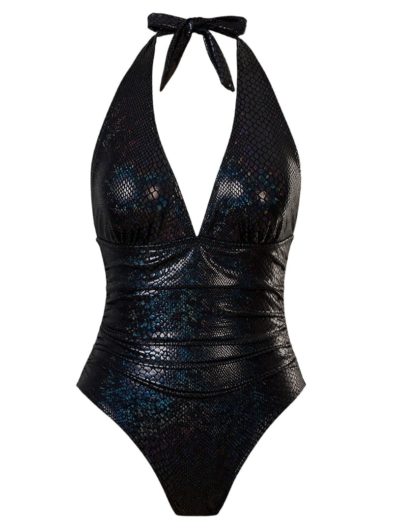 Womens Rave Wear Bodysuit Snakeskin Print Sexy- Swimsuit for Festival Dance  Rave Clothing - Walmart.com