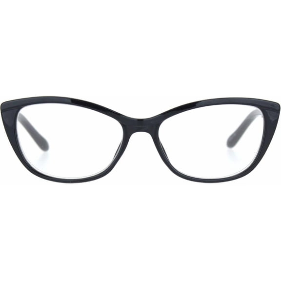 Womens Reading Glasses Magnified Readers Cateye Fashion Frame