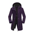 thumbnail image 1 of Womens Recycled Winter Coat Mid-Length Winter Waterproof Parka Jacket Puffer Warm Windproof Coat with Pockets, 1 of 8