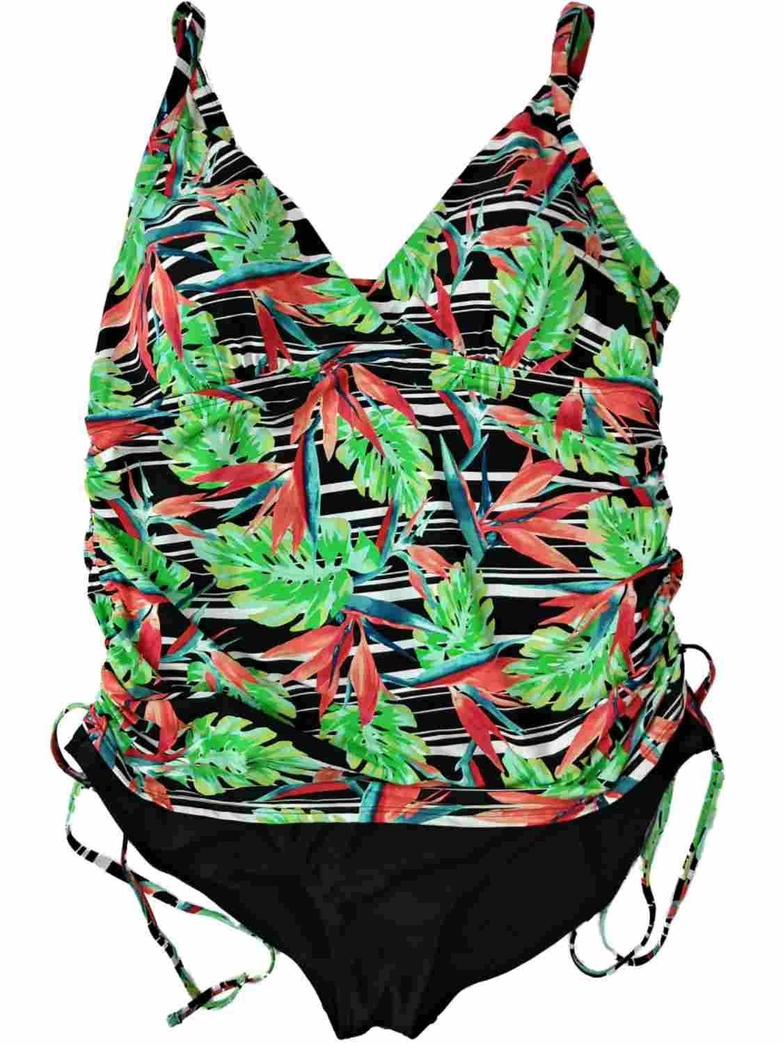 st john's bay bathing suit tops
