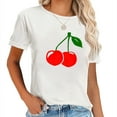 thumbnail image 1 of Womens Red Cherry T-Shirt, 1 of 5