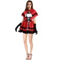 thumbnail image 1 of Womens Red Riding Hood Halloween Costume, 1 of 8