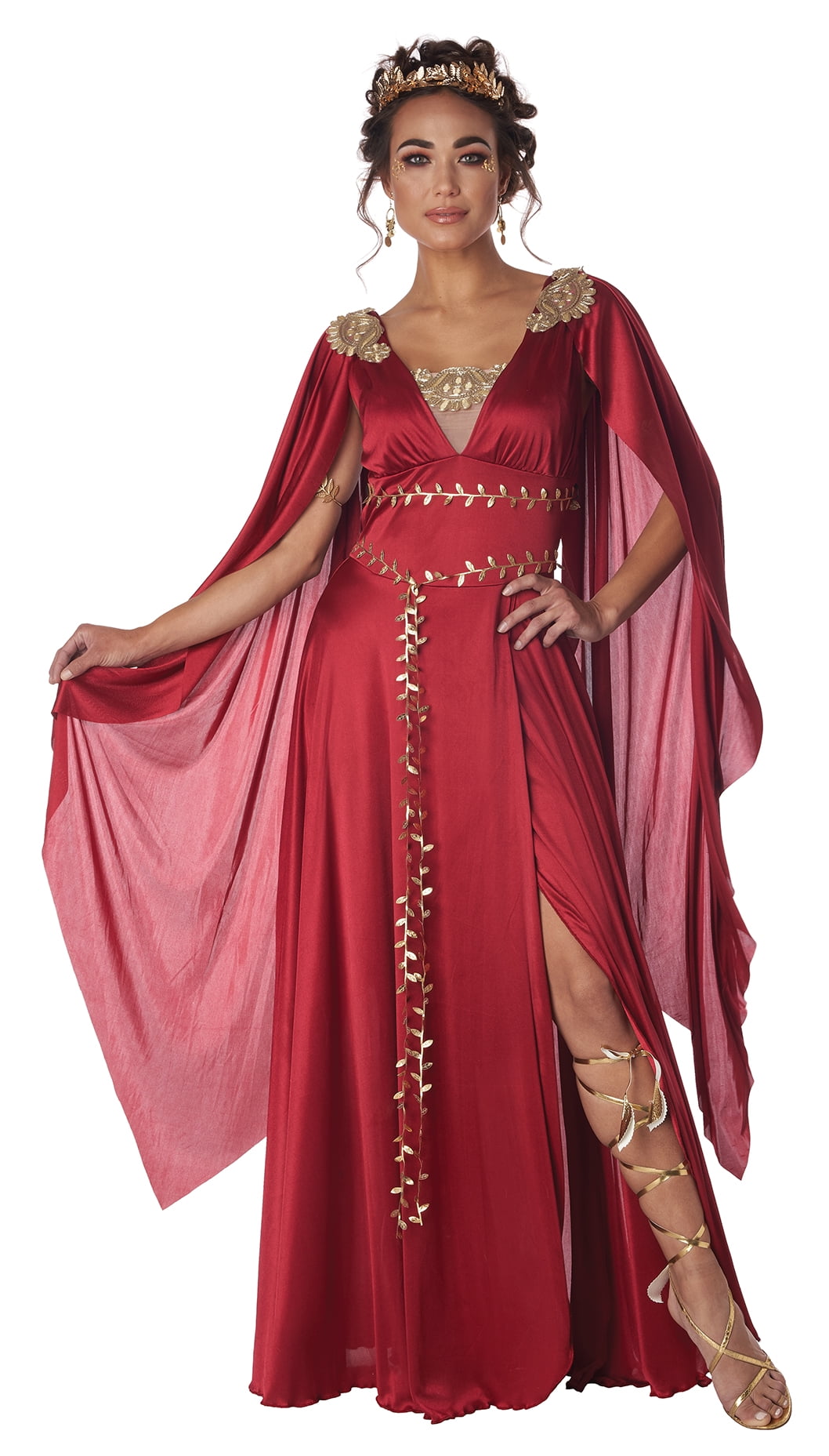 goddess in red dress Red Flower Dress  Goddess Exclusive