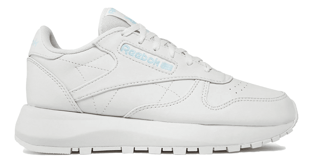 Womens Reebok CLASSIC SP VEGAN Shoe Size 8 Chalk Feel Good Blue Chalk Fashion Sneakers Walmart