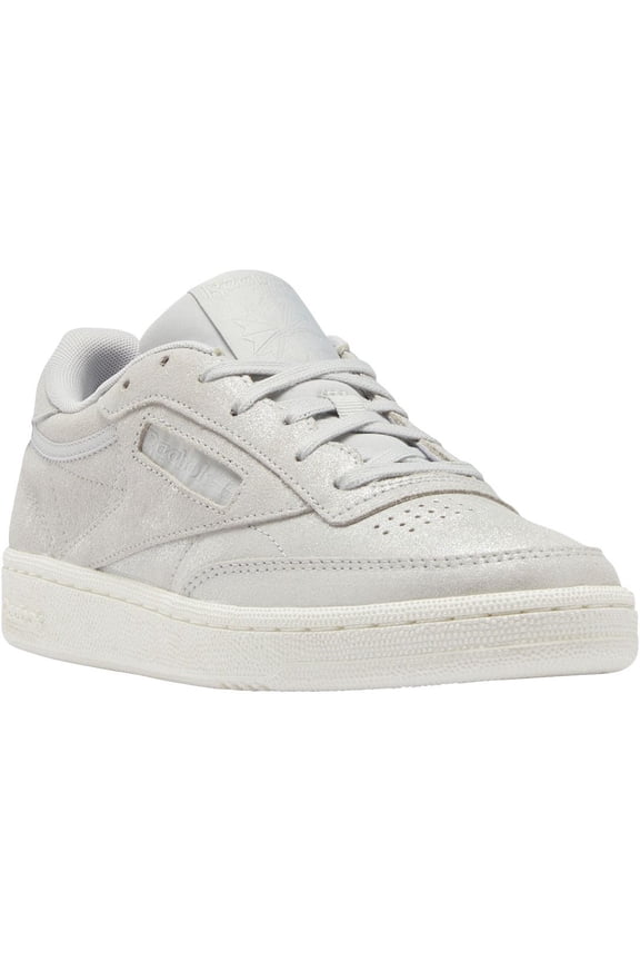 Womens Reebok Club C 85 Shoe Size: 7.5 Puregrey2 - MatteSilver - Chalk Fashion Sneakers