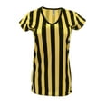 thumbnail image 1 of Womens Referee Shirt Comfortable V-Neck Ref Shirt for Waitresses, Refs, Costumes, 1 of 3