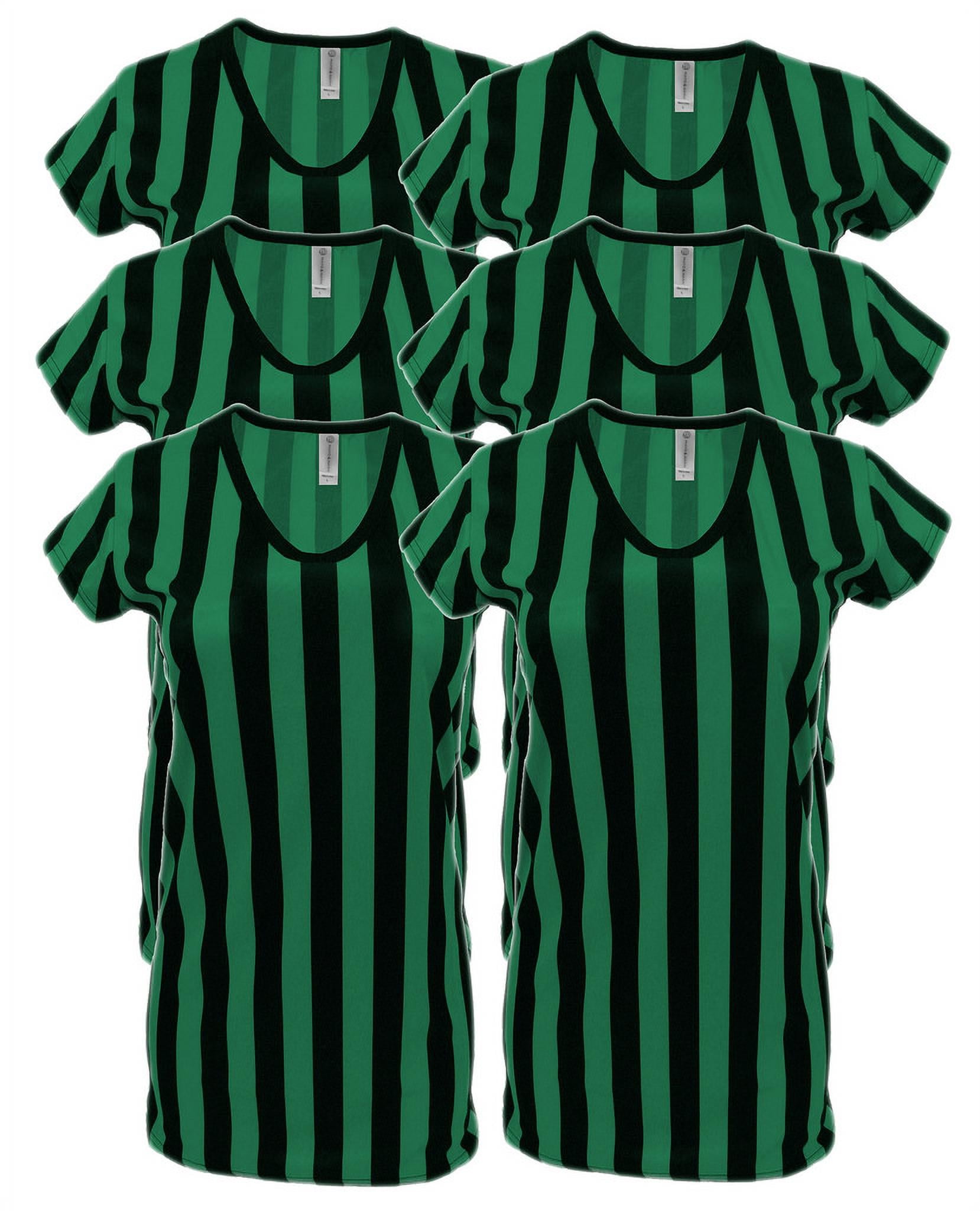 Womens Referee Shirt Comfortable V-Neck Ref Shirt for Waitresses, Refs, Costumes