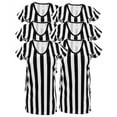 thumbnail image 1 of Womens Referee Shirt Comfortable V-Neck Ref Shirt for Waitresses, Refs, Costumes, 1 of 3