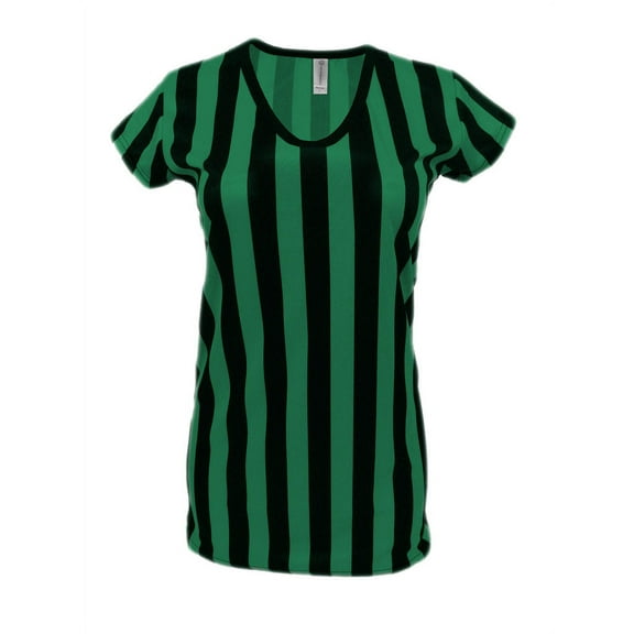 Womens Referee Shirt Comfortable V-Neck Ref Shirt for Waitresses, Refs, Costumes