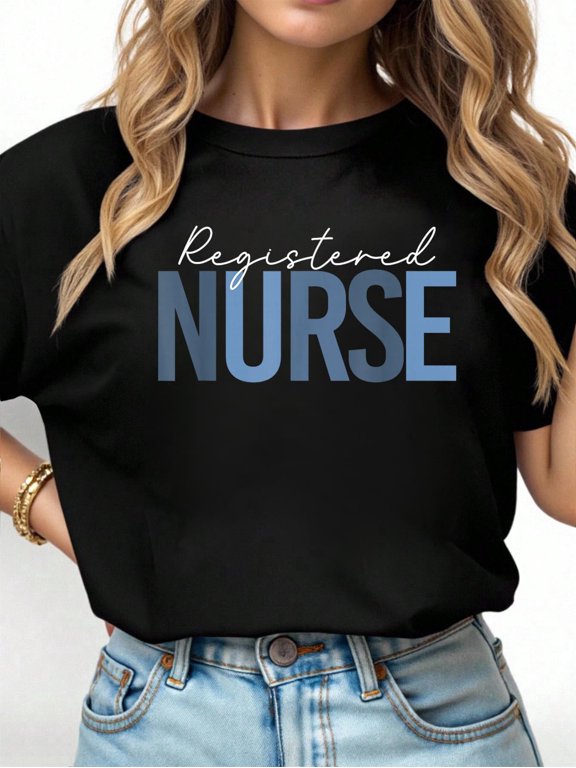Womens Registered Nurse - RN Nursing Nurse Day & Nurse Week T-Shirt